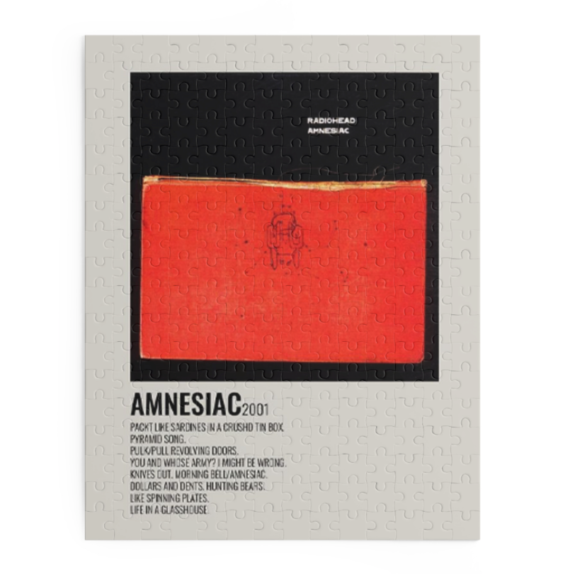 Amnesiac by Radiohead album puzzle