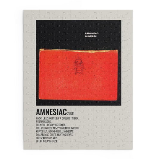 Amnesiac by Radiohead album puzzle