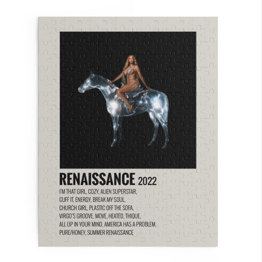 Renaissance by Beyonce album puzzle