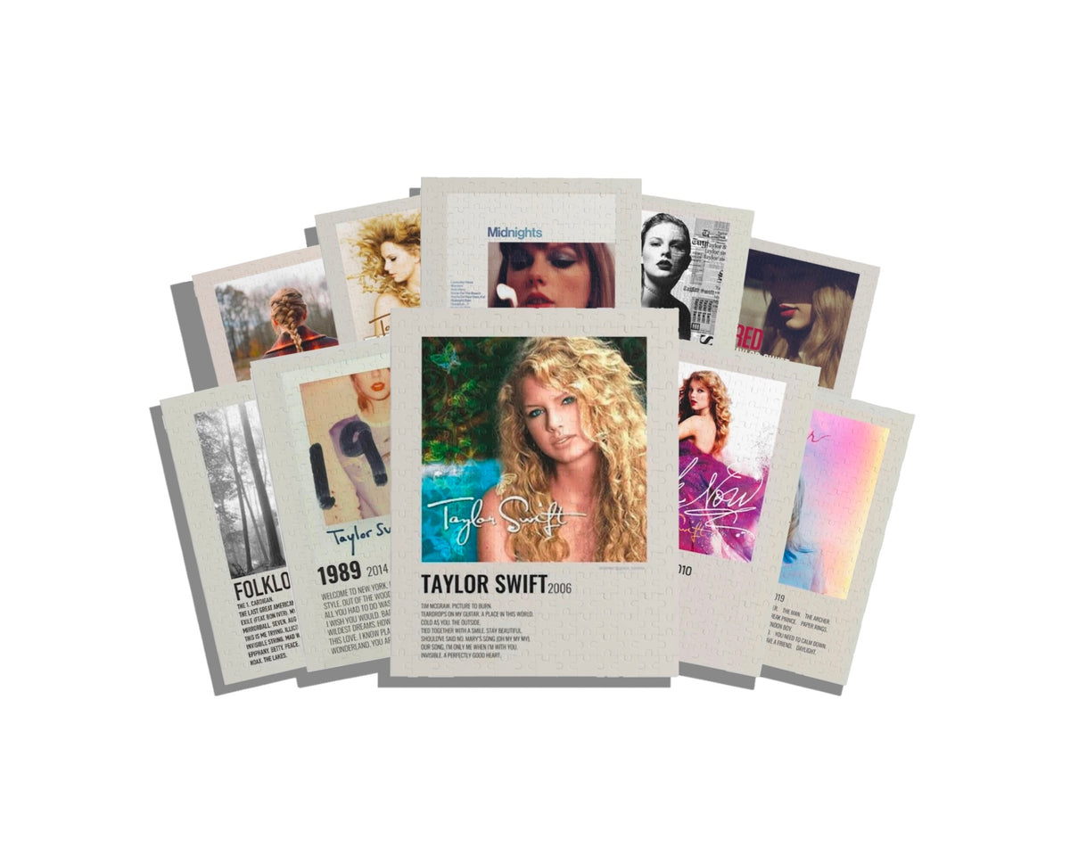 Taylor Swift Album Puzzle Collection
