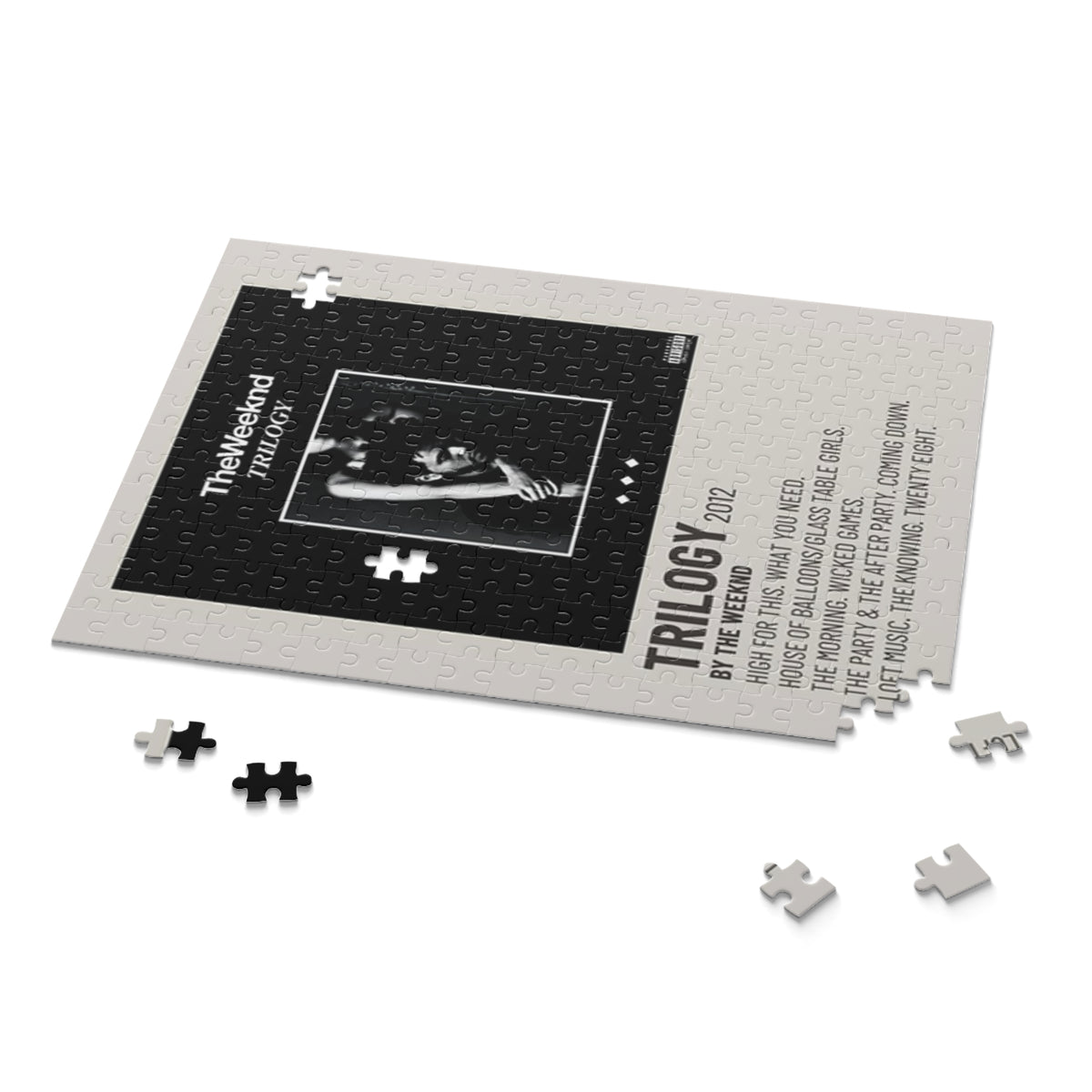 Trilogy by The Weeknd album puzzle - photo 2