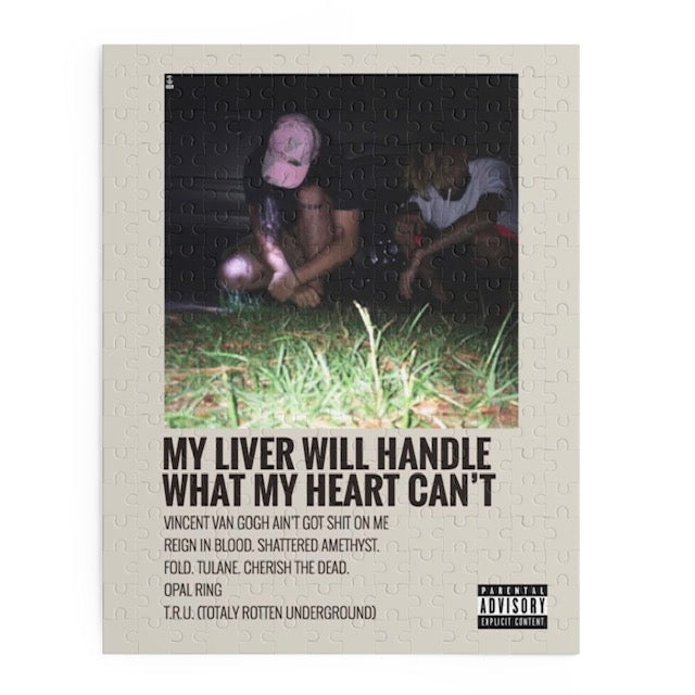 My Liver Will Handle What My Heart Can't by $uicideboy$ album puzzle