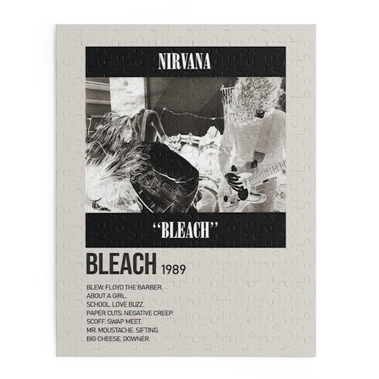Bleach by Nirvana album puzzle