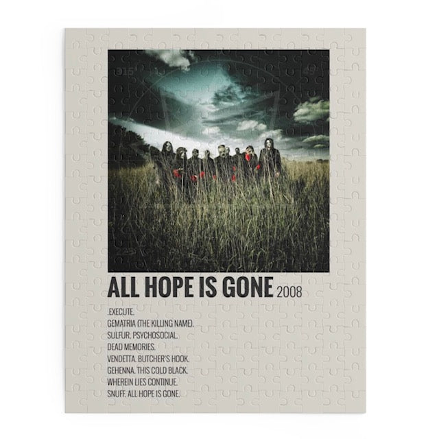 All Hope Is Gone by Slipknot album puzzle