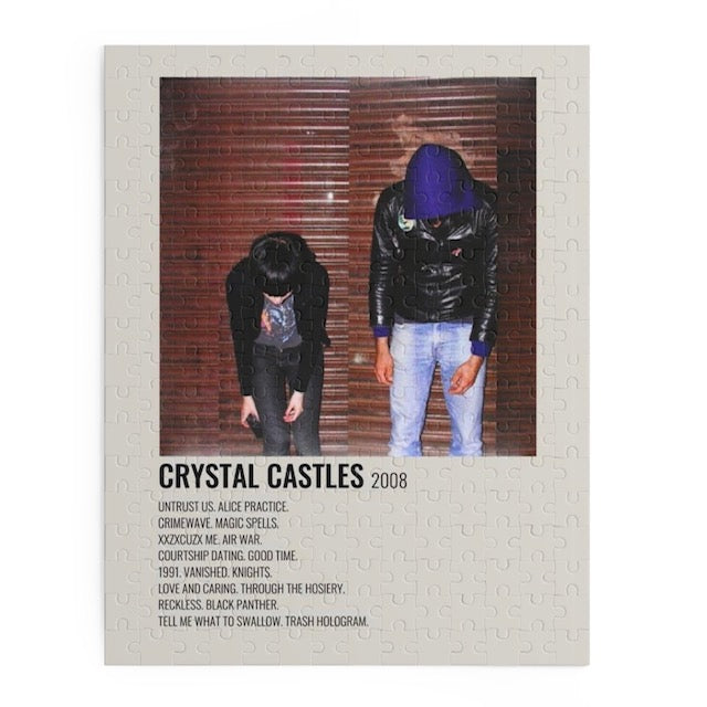 Crystal Castles by Crystal Castles album puzzle