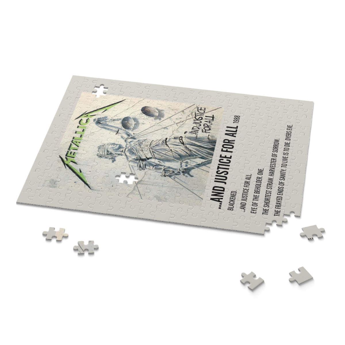 And Justice For All by Metallica album puzzle - photo 2