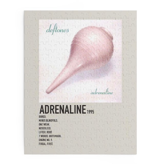Adrenaline by Deftones album puzzle