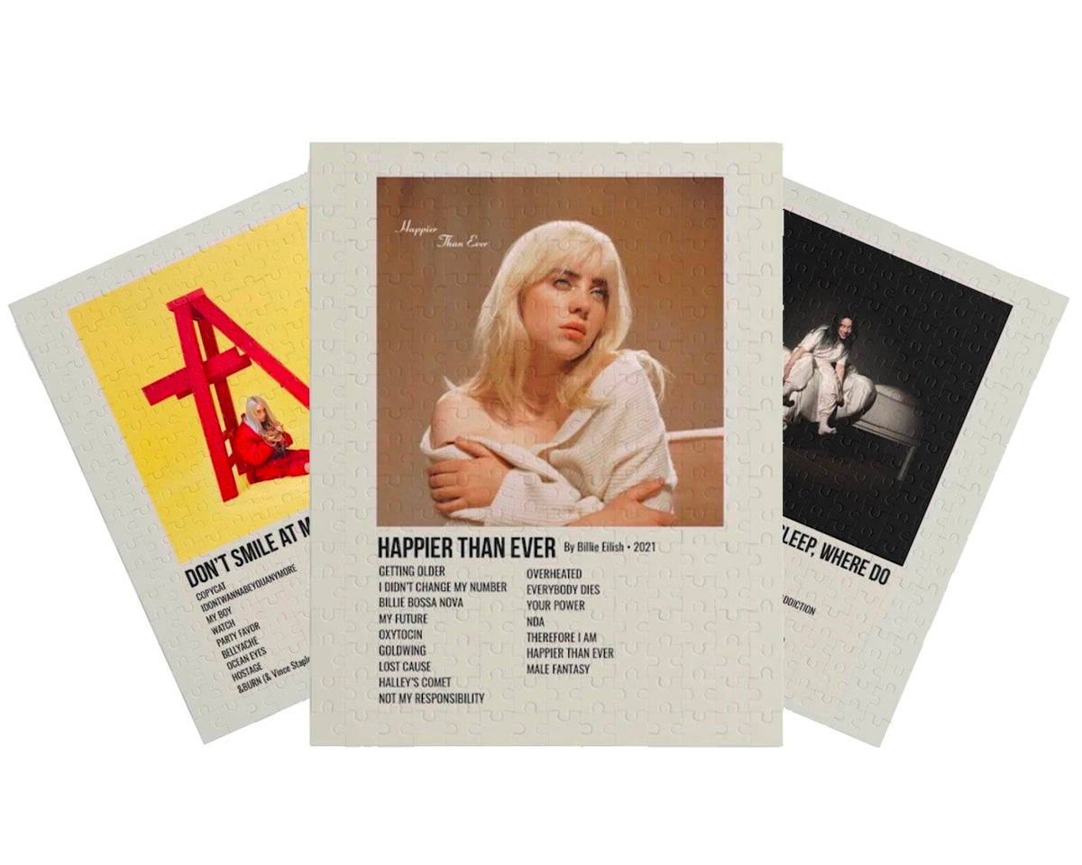 Billie Eilish Album Puzzle Bundle