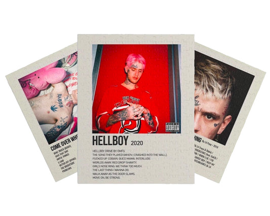 Lil Peep Album Puzzle Bundle