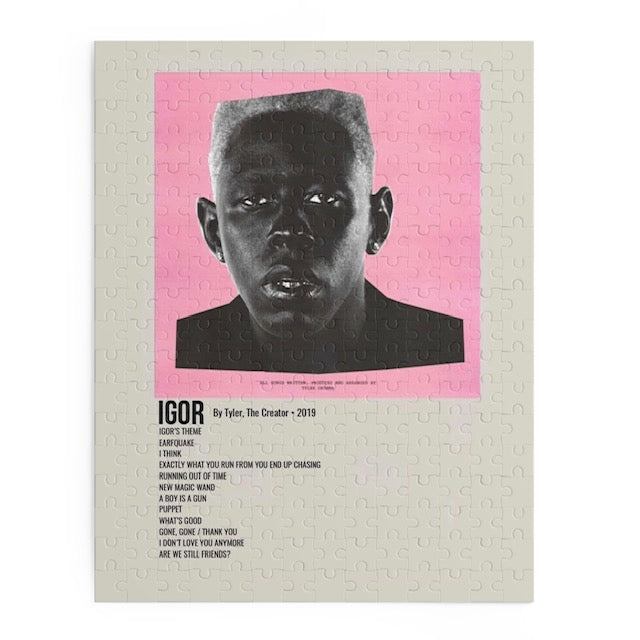 Igor by Tyler The Creator album puzzle