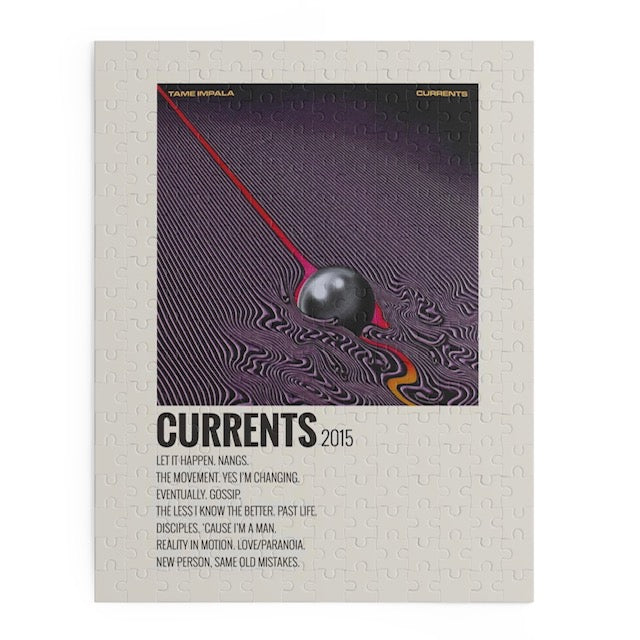 Currents by Tame Impala album puzzle