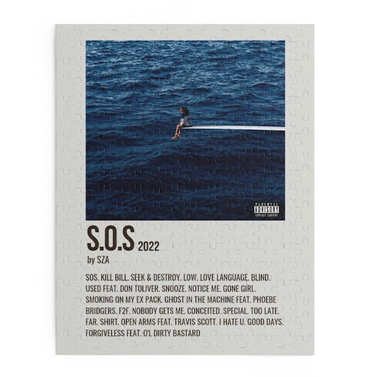 SOS by SZA album puzzle
