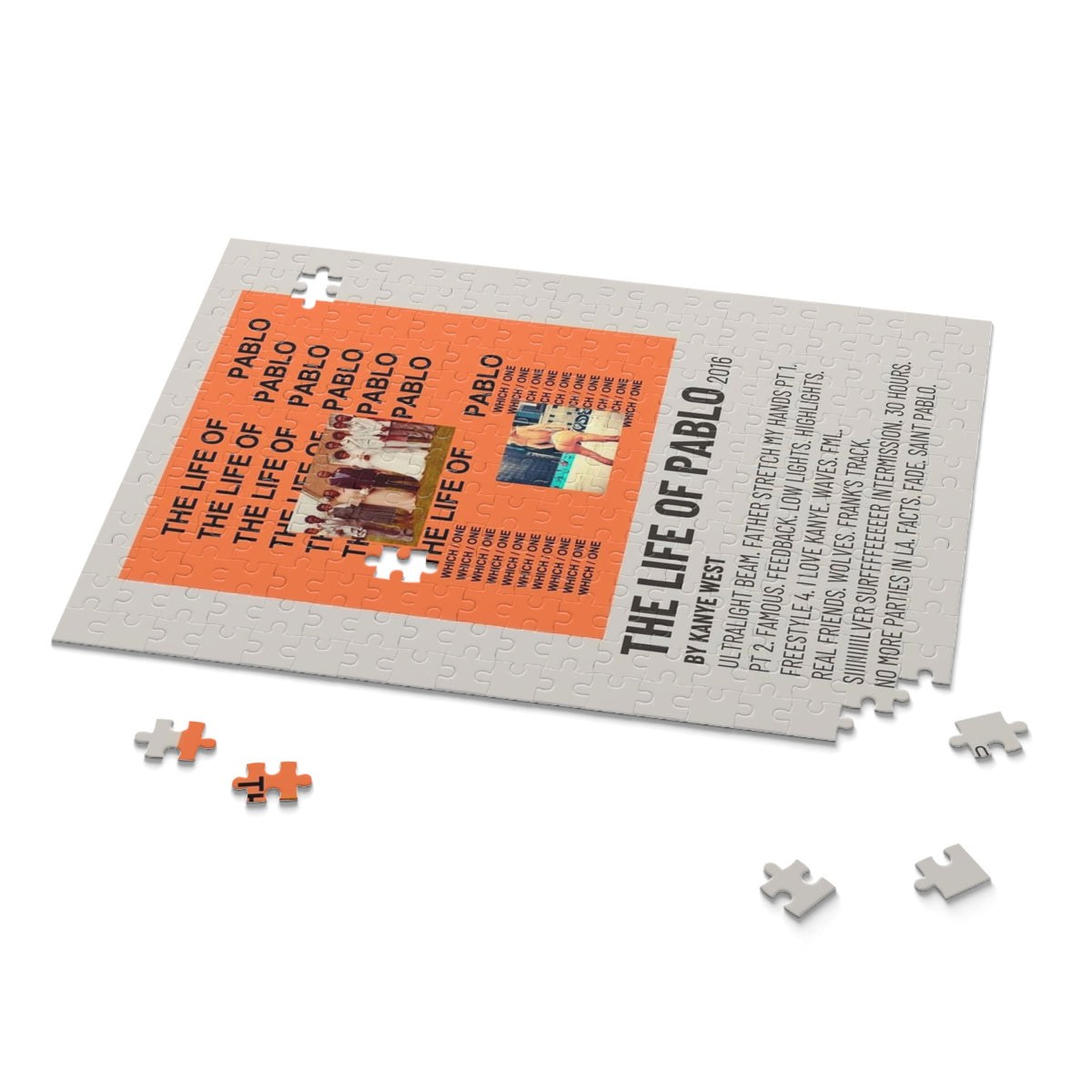 The Life Of Pablo by Kanye West album puzzle - photo 2