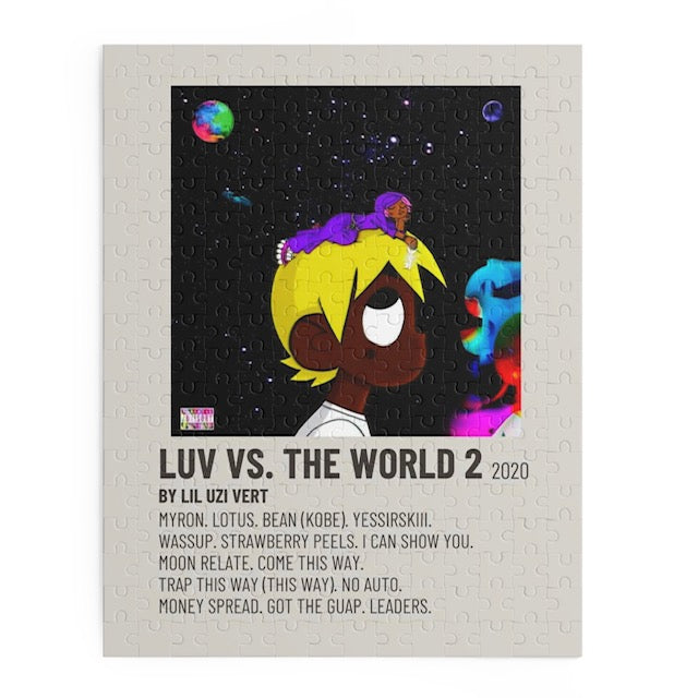 Luv vs. The World 2 by Lil Uzi Vert album puzzle