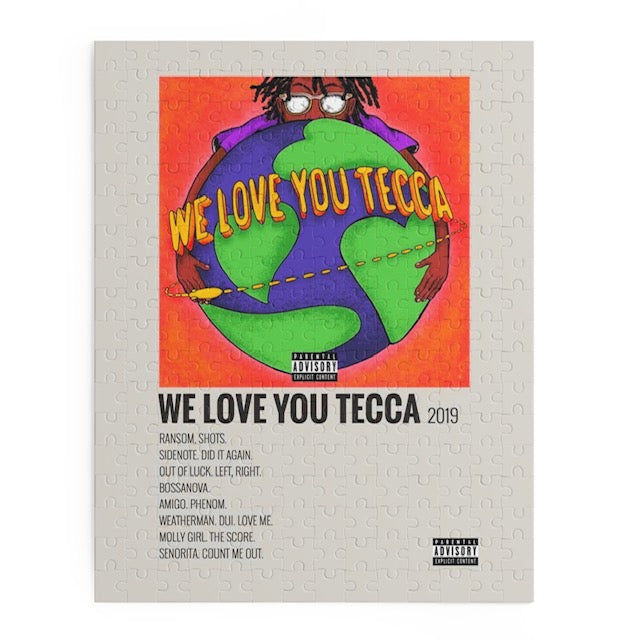We Love You Tecca by Lil Tecca album puzzle