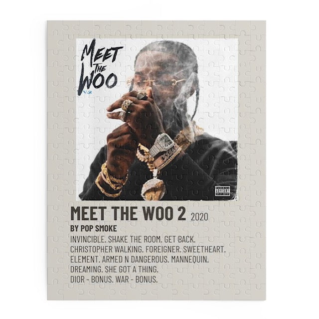 Meet The Woo 2 by Pop Smoke album puzzle