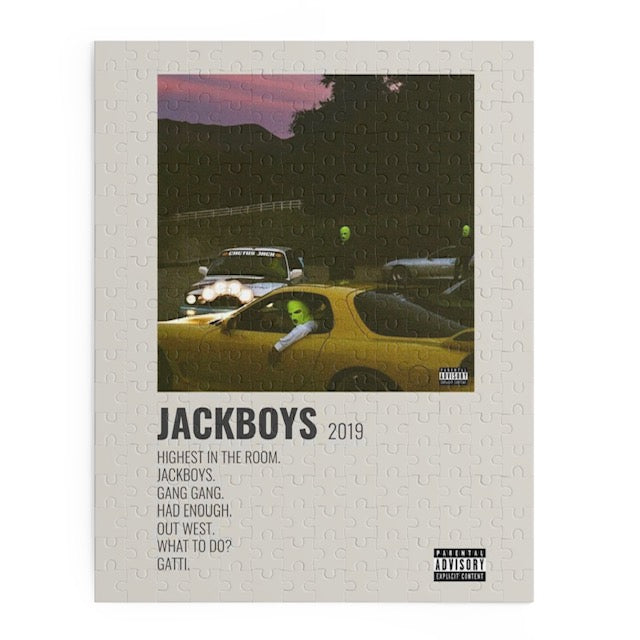 Jackboys by Travis Scott album puzzle