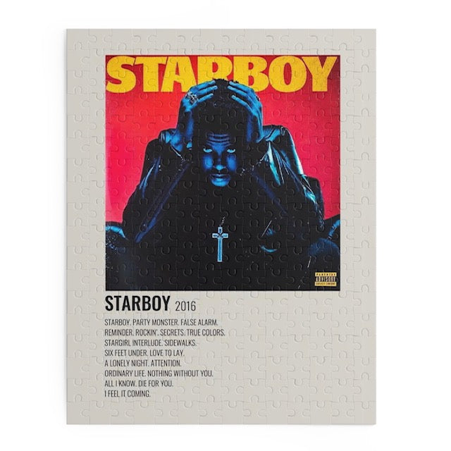 Starboy by The Weeknd album puzzle