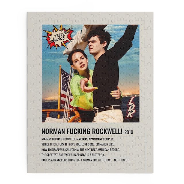 Norman Fucking Rockwell! by Lana Del Rey album puzzle