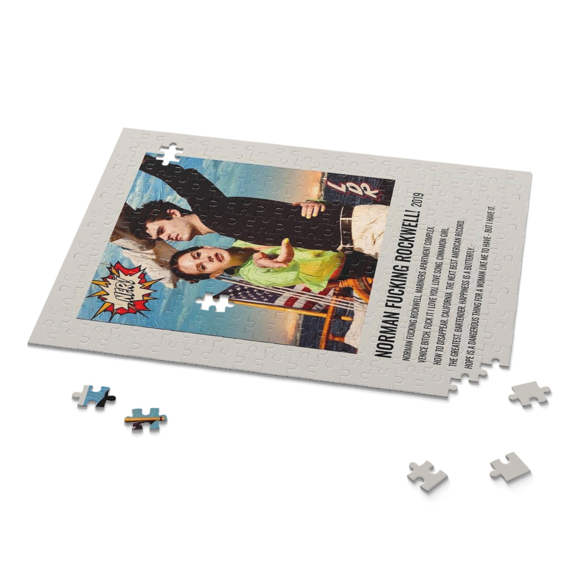Norman Fucking Rockwell! by Lana Del Rey album puzzle - photo 2