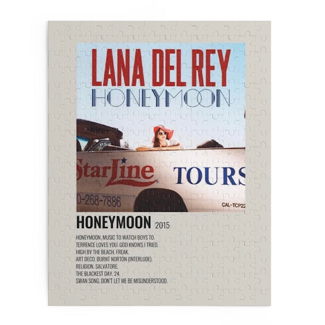Honeymoon by Lana Del Rey album puzzle