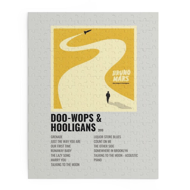 Doo-Wops And Hooligans by Bruno Mars album puzzle