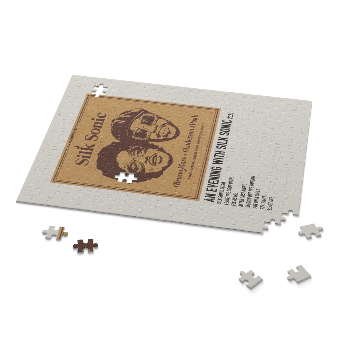 An Evening With Silk Sonic by Bruno Mars album puzzle - photo 2