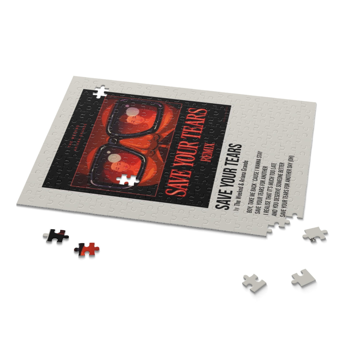 Save Your Tears by The Weeknd & Ariana Grande album puzzle - photo 2