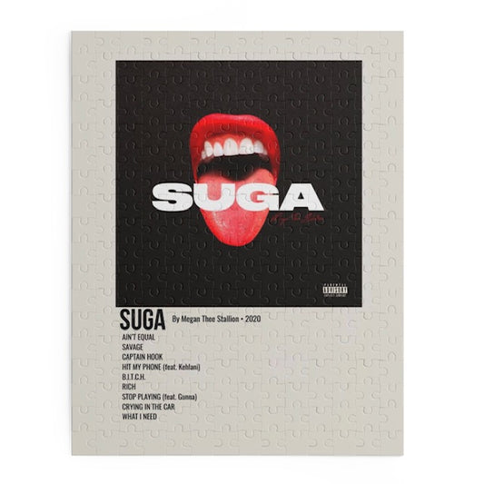 Suga by Megan Thee Stallion album puzzle