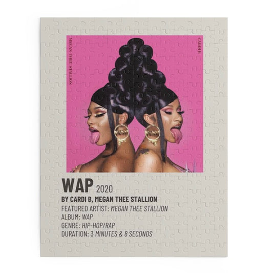 WAP by Cardi B And Megan Thee Stallion album puzzle