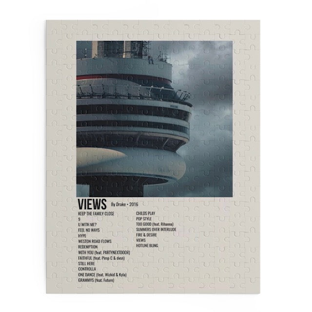 Views by Drake album puzzle