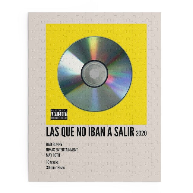 Las Que No Iban A Salir by Bad Bunny album puzzle