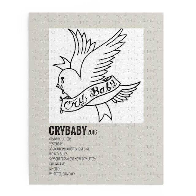 Cry Baby by Lil Peep album puzzle