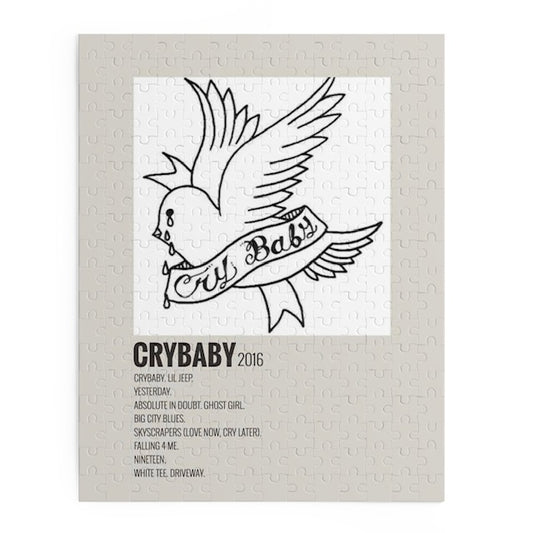 Cry Baby by Lil Peep album puzzle