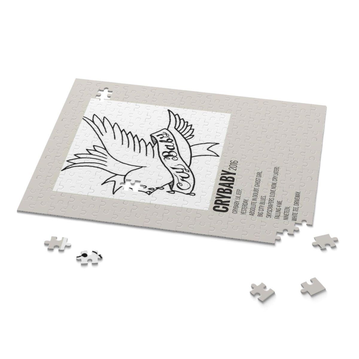 Cry Baby by Lil Peep album puzzle - photo 2