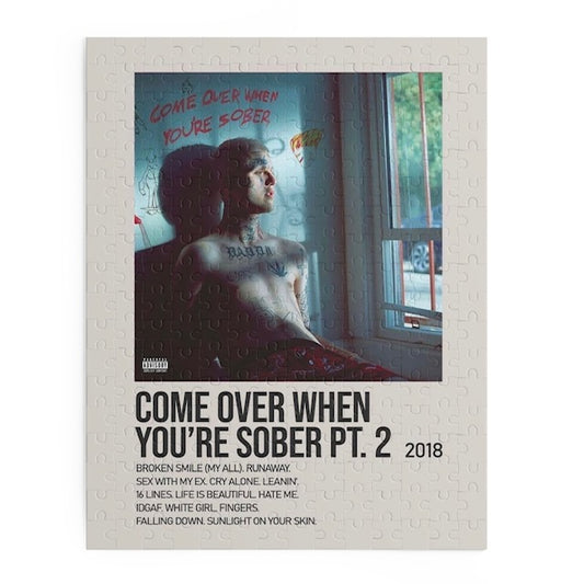 Come Over When You're Sober Pt.2 by Lil Peep album puzzle