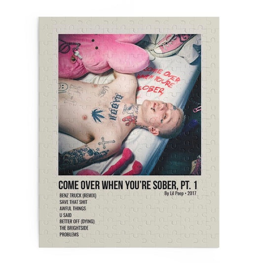 Come Over When You're Sober Pt.1 by Lil Peep album puzzle