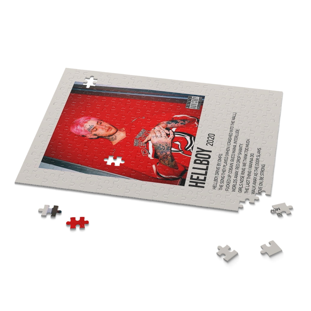Hellboy by Lil Peep album puzzle - photo 2