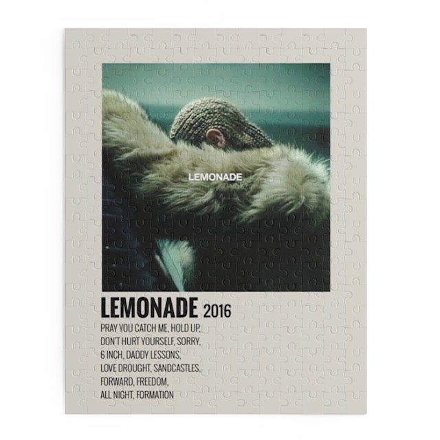 Lemonade by Beyonce album puzzle