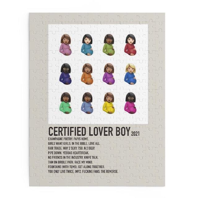 Certified Lover Boy by Drake album puzzle