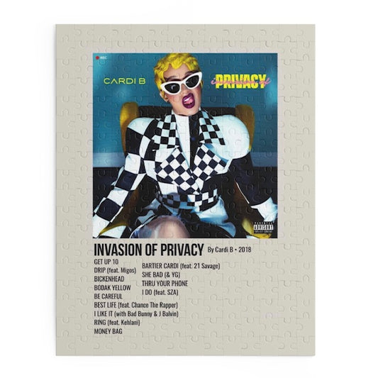 Invasion Of Privacy by Cardi B album puzzle