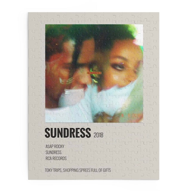 Sundress by ASAP Rocky album puzzle