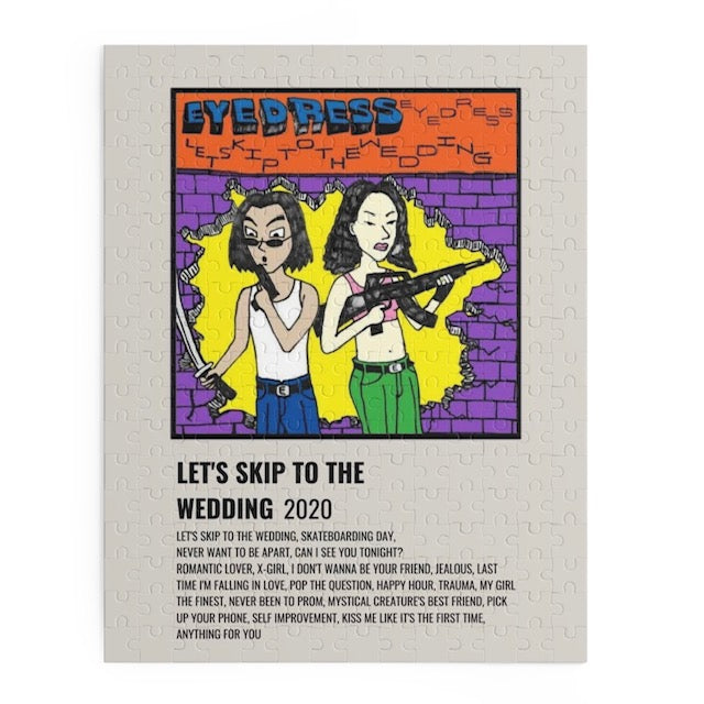 Let's Skip To The Wedding by Eyedress album puzzle