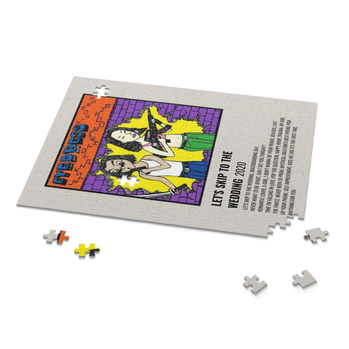 Let's Skip To The Wedding by Eyedress album puzzle - photo 2