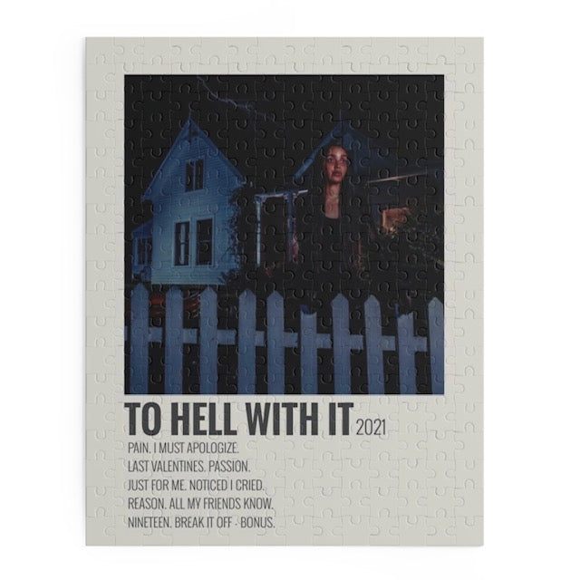To Hell With It by PinkPantheress album puzzle