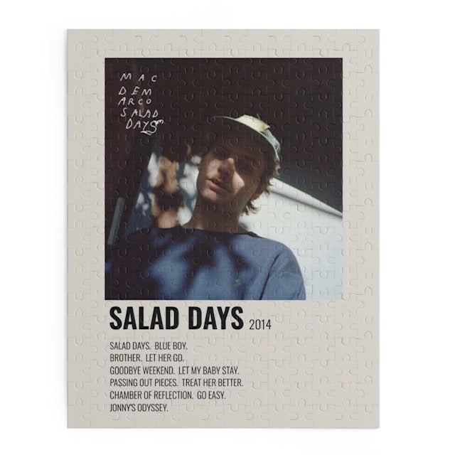 Salad Days by Mac DeMarco album puzzle