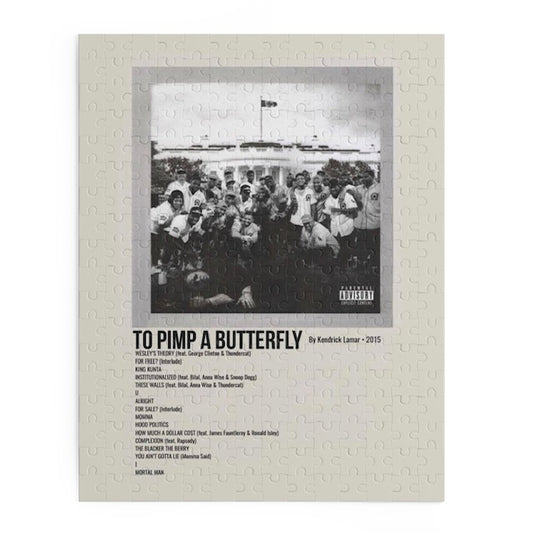 To Pimp A Butterfly by Kendrick Lamar album puzzle