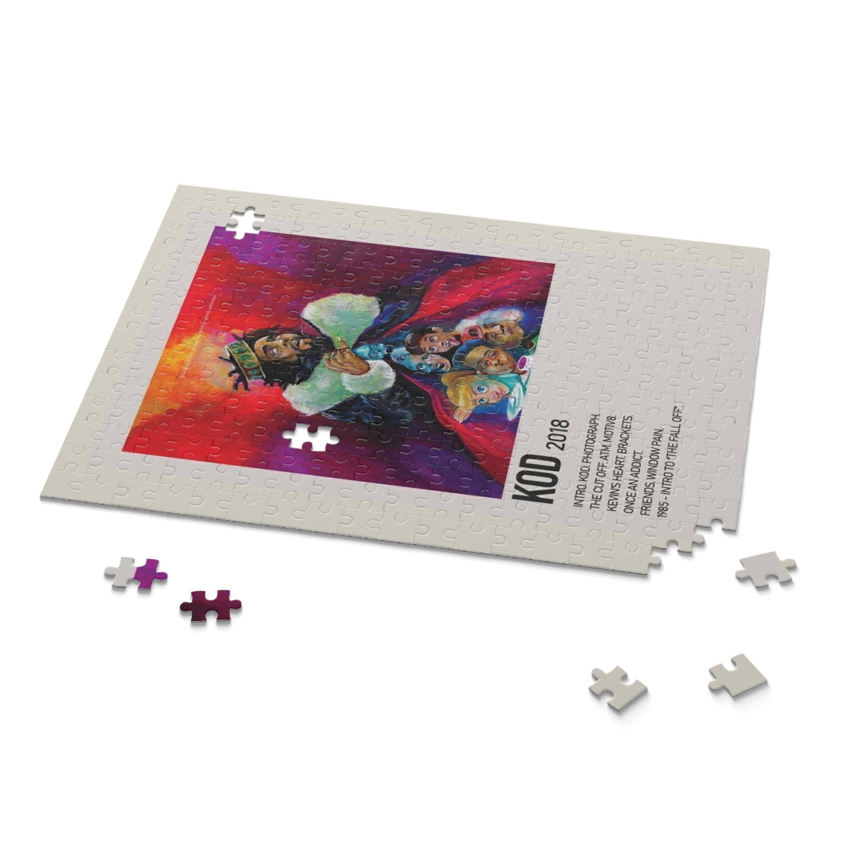 KOD by J. Cole album puzzle - photo 2