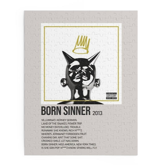 Born Sinner by J. Cole album puzzle