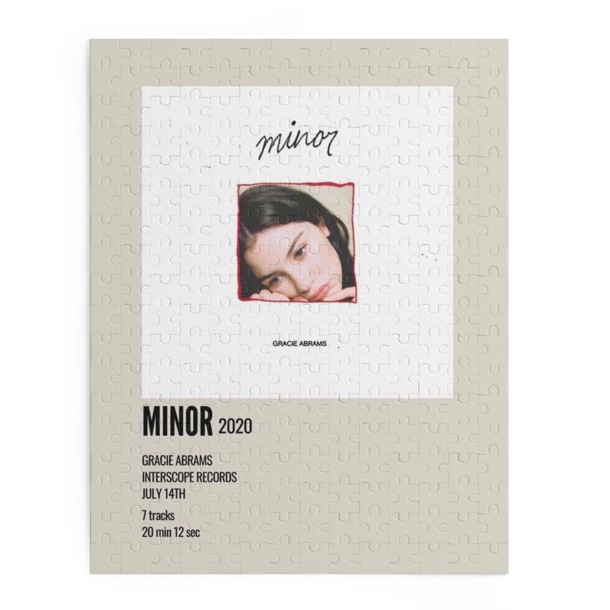 Minor album puzzle